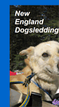 Mobile Screenshot of newenglanddogsledding.com